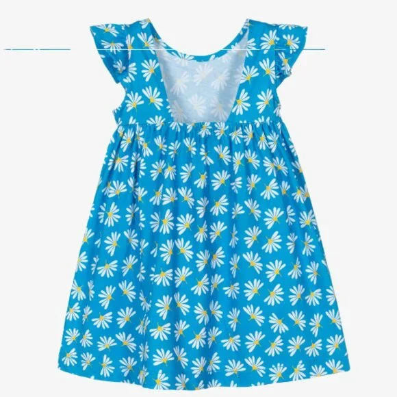 Agatha Ruiz De La Prada blue flowered dress NWT